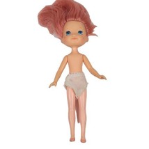 Vintage 1984 DKP Kenner Rose Petal Place Doll PINK Hair Has Wear - £3.34 GBP