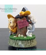 Extremely rare! Vintage Daffy Duck, Elmer Fudd and Bugs Bunny music box. - $418.83 CAD
