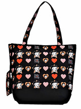 Betty Boop Stars &amp; Hearts Tote Bag - £19.66 GBP