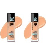 2 Pack ~ Maybelline Fit Me ( Choose shade ) Matte+ Poreless Foundation  ... - $13.52 CAD+