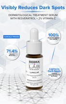DERMA + LAB LUMICLAR Anti-Hyperpigmentation Serum Resveratrol &amp; 2% Vitamin C 15g - £31.24 GBP