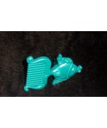 Dolls Accessories Plastic Fish Brush Tail Comb - $6.00