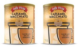 2 Pack Caffe D'vita Caramel Macchiato &Vanilla Macchiato - £23.35 GBP