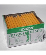 Golf Pencils Pre-Sharpened Yellow Dixon Ticonderoga Company 144 Count #1... - £12.67 GBP