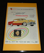 1956 Oldsmobile Jetaway Hydra Matic Framed 11x17 ORIGINAL Advertising Display  - £46.45 GBP