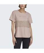Adidas by Stella McCartney FK9737 Loose Tee Shirt Running Carrera Lace M... - $54.70 CAD