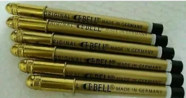 Eyeliner BELL 3x from Germany BELL black kohla kajal Soft Black original  - $23.00