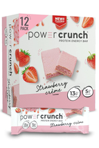 Protein Wafer Bars, High Protein Snacks with Delicious Taste, Strawberry Crème, - £20.87 GBP