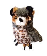 Fiesta Realistic Looking Great Horned Owl Plush Stuffed Animal Soft Toy 12&quot; - £9.56 GBP