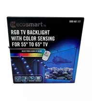 *Brand New* - Eco Smart (1009 461 177) Rgb Tv Backlight w/ Color Sensing 55&quot;-65&quot; - £28.24 GBP