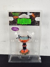 Lemax Spooky Town #24943 Jack-O-Lantern Bridbath Figure Crow - $9.85