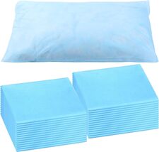 Ultra Soft Disposable Pillow Cases - 20 Pack Travel Size 32x20 Non-Woven... - $32.62