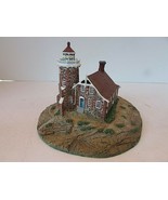 DANBURY MINT HISTORIC AMERICAN LIGHTHOUSES II PASSAGE ISLAND LIGHTHOUSE ... - $14.80