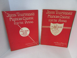 John Thompson&#39;s Modern Course For Piano First &amp; Second Grade Sheet Music Bk 1936 - £14.76 GBP