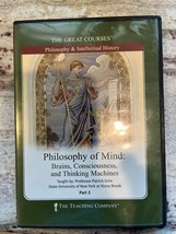 The Great Courses Philosophy of the Mind Part 2 DVD&#39;s - £6.23 GBP