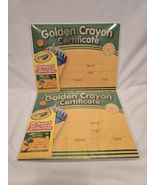 Crayola Golden Crayon Certificate Pack with 24 Award Certificates - Lot ... - $201.36 MXN