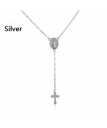Bohemian Fashion Jewelry Gifts Rose Gold Silver The Virgin Mary Religiou... - £6.84 GBP+