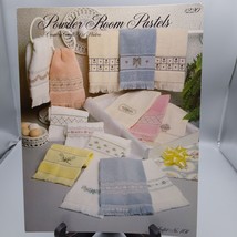 Vintage Cross Stitch Patterns, Powder Room Pastels by Pat Waters, Country Crafts - $7.85