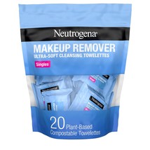 Neutrogena Makeup Remover Wipes Singles, Daily Facial Cleanser Towelettes, Gentl - £16.02 GBP
