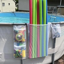 4 Pieces Above Ground Pool Storage Bag 3 pcs Small Zipper Bags One Large... - $23.50