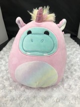 Squishmallows 7.5” Hank The Hippo in Unicorn Costume - Costume Squad NO TAGS - £6.38 GBP