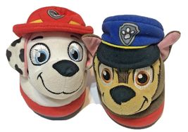 Paw Patrol Youth House Shoes Slippers Plush Size 9-10 - £9.91 GBP