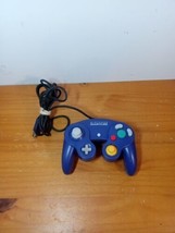Official Nintendo Gamecube Wired Controller DOL-003 Indigo TESTED - $28.12