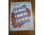 They're Either Too Young Or Too Old Sheet Music - $18.69