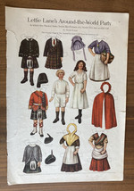 Lettie Lane&#39;s Around The World Party Paper Doll By Sheilia Young Uncut - £15.72 GBP