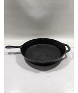 Vtg LODGE 10SK Cast Iron Skillet 12&quot; Made In USA - £28.01 GBP