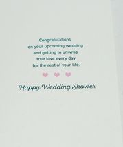 hallmark Love is the biggest Gift of All Wedding Shower Cards 4 set All Same image 4