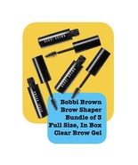 Bobbi Brown Clear Brow Gel | Pack of 3 | Full Size | New in Box - £18.93 GBP