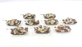 9 1/144 Scale Lead Tanks Custom Painted - £26.07 GBP