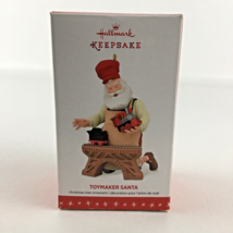 Hallmark Keepsake Christmas Ornament #17 Toymaker Santa Claus Train New 2016 - £39.47 GBP