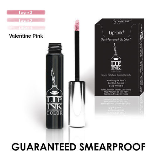 LIP INK Organic Vegan  Smearproof Trial Lip Kits - Valentine Pink