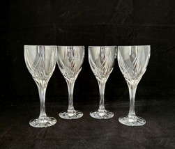 Lenox Crystal DEBUT Wine Glasses Goblets ~ Set of 4 - £39.56 GBP