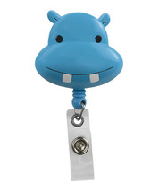 Prestige Medical Deluxe 3-D Retracteze ID badge holder, Hippo - £10.26 GBP