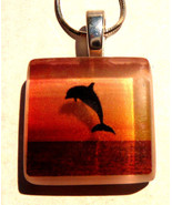 Dolphin Ltd Edition Signed &amp; Numbered Glass Pendant by Fani Song Sterlin... - $855.30 MXN