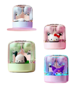Kuromi Kitty Wireless Bluetooth Earphones Clear Luminous Charging Case M... - $46.51 CAD