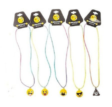 Lot De 5 Emoji Élastique Tye Teinture Colliers - £10.23 GBP