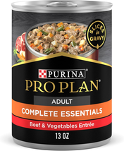 High Protein Dog Food Gravy, Slices in Gravy Beef and Vegetables Entree ... - £32.45 GBP