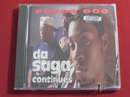 Poppa Doo Da Saga Continues Sealed CUT-OUT Cd G-FUNK Hip Hop Rap 01624 15420-2 - £3.99 GBP