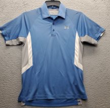 Under Armour Polo Shirt Women Small Multi Golf Performance High Low Slit... - $21.44
