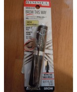 Rimmel London Brow This Way 003 Dark Brown Brow Gel New In Pkg - $113.85 MXN