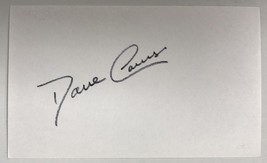 Dave Cowens Signed Autographed 3x5 Index Card #5 - Basketball HOF - £11.78 GBP