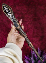 Witch Wizard Sorcerer Skeleton Lord Faux Tree Root Magic Wand Cosplay Prop 14&quot;L - £16.05 GBP