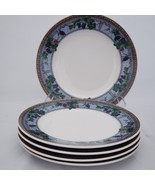 ♻️ Mikasa Royal Harvest Salad Plates 8⅜in Set Of 5-Pc - $1,665.45 MXN