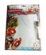 Marvel Avengers Dry Erase Board with Marker &amp; Hanging Strap Kids Gift NE... - €3,41 EUR