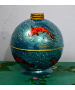 Vintage Japanese Style Handmade  Vase with Golden Carps ,  One of a Kind... - $1,053.64 MXN