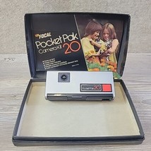 Vintage KMart Focal Pocket Pak 20 Camera With Original Box Untested - $14.99